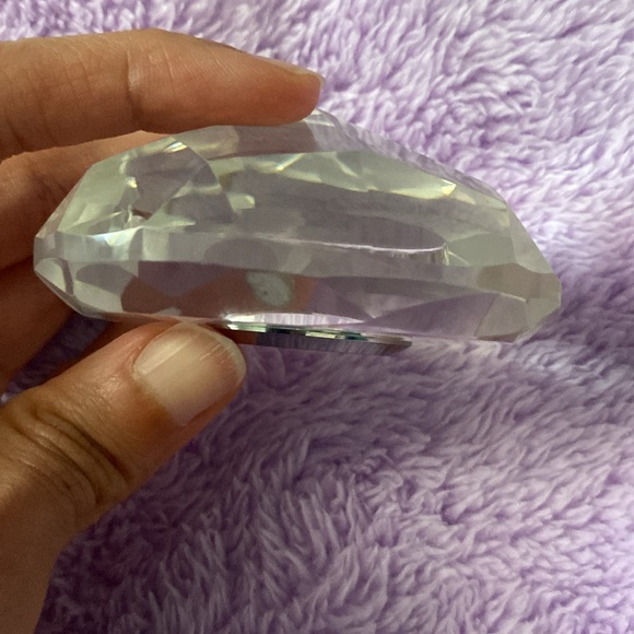 Quartz Camry silver triangle stone clock - Picture 6 of 14